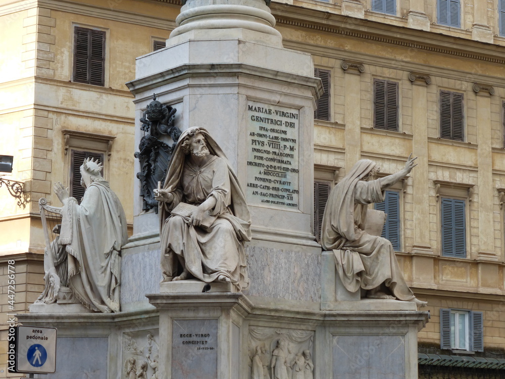Roma, Italia. Con sus innumerables monumentos.