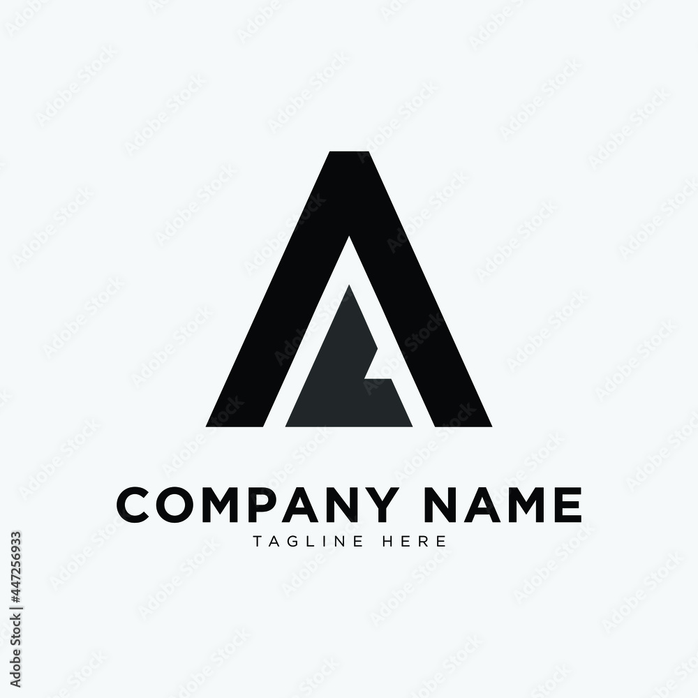 logo with initials A, eye catching, modern, simple and clean. suitable for your business or company logo with initials A, eye catching, modern, simple and clean. suitable for your business or company