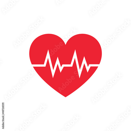 heart cpr medical icon vector design 