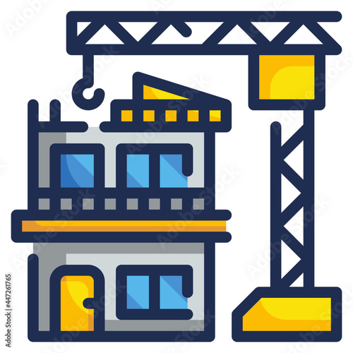 construction line icon