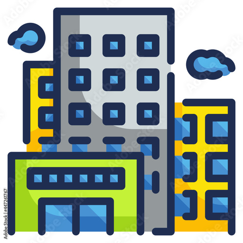 building line icon