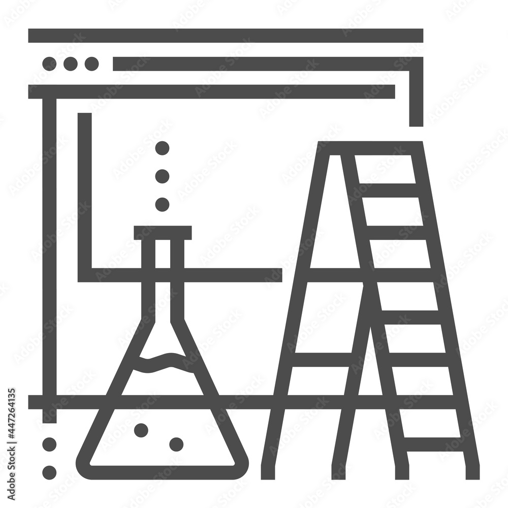 Under construction, square line vector icon Under construction, square line vector icon