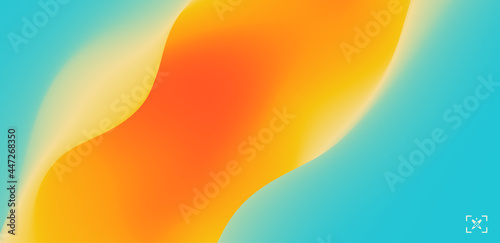 Abstract background with dynamic effect. Creative design poster with vibrant gradients. Vector Illustration for advertising, marketing, presentation. Mobile screen.