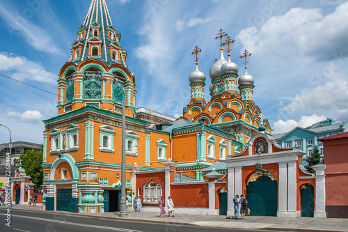 Photography The Church of Gregory of Neokessaria was built in the Moscow style of Old Russian architecture