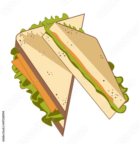 Breakfast lunch and dinner food colorful vector