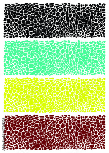 Reptile skin. Animal print background.