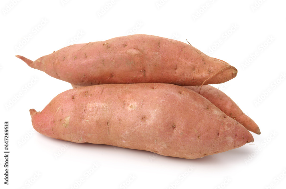 Sweet potato isolated on white background Sweet potato isolated on white background