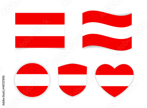 Free Download National flag austria - GFXLoad