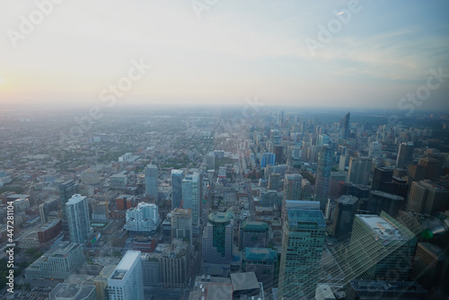 Toronto city skyline, Ontario, Canada