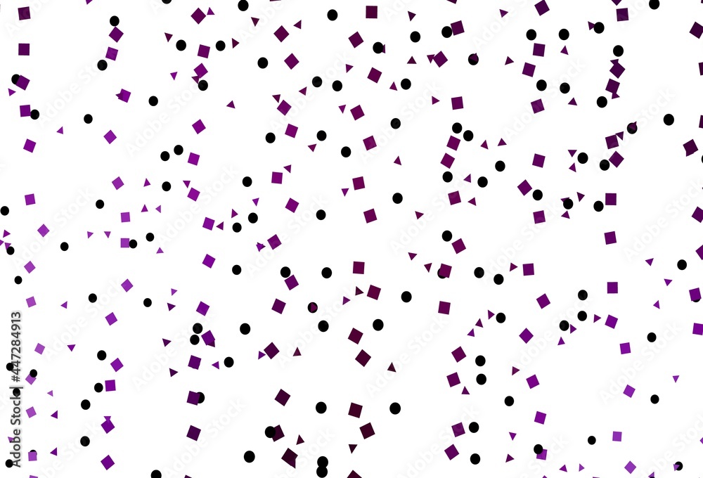 Light Purple vector layout with circles, lines, rectangles. Light Purple vector layout with circles, lines, rectangles.