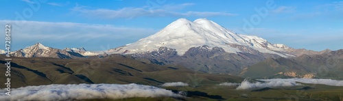 Elbrus, view from the Kanzhol plateau photo