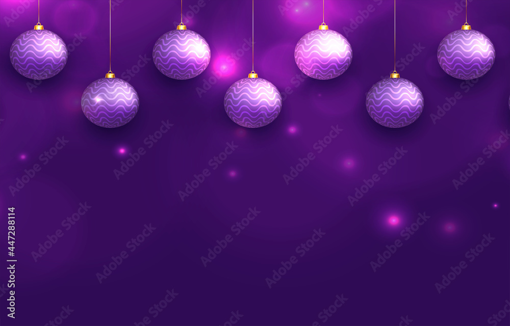 bokeh background with baubles ball decoration bokeh background with baubles ball decoration