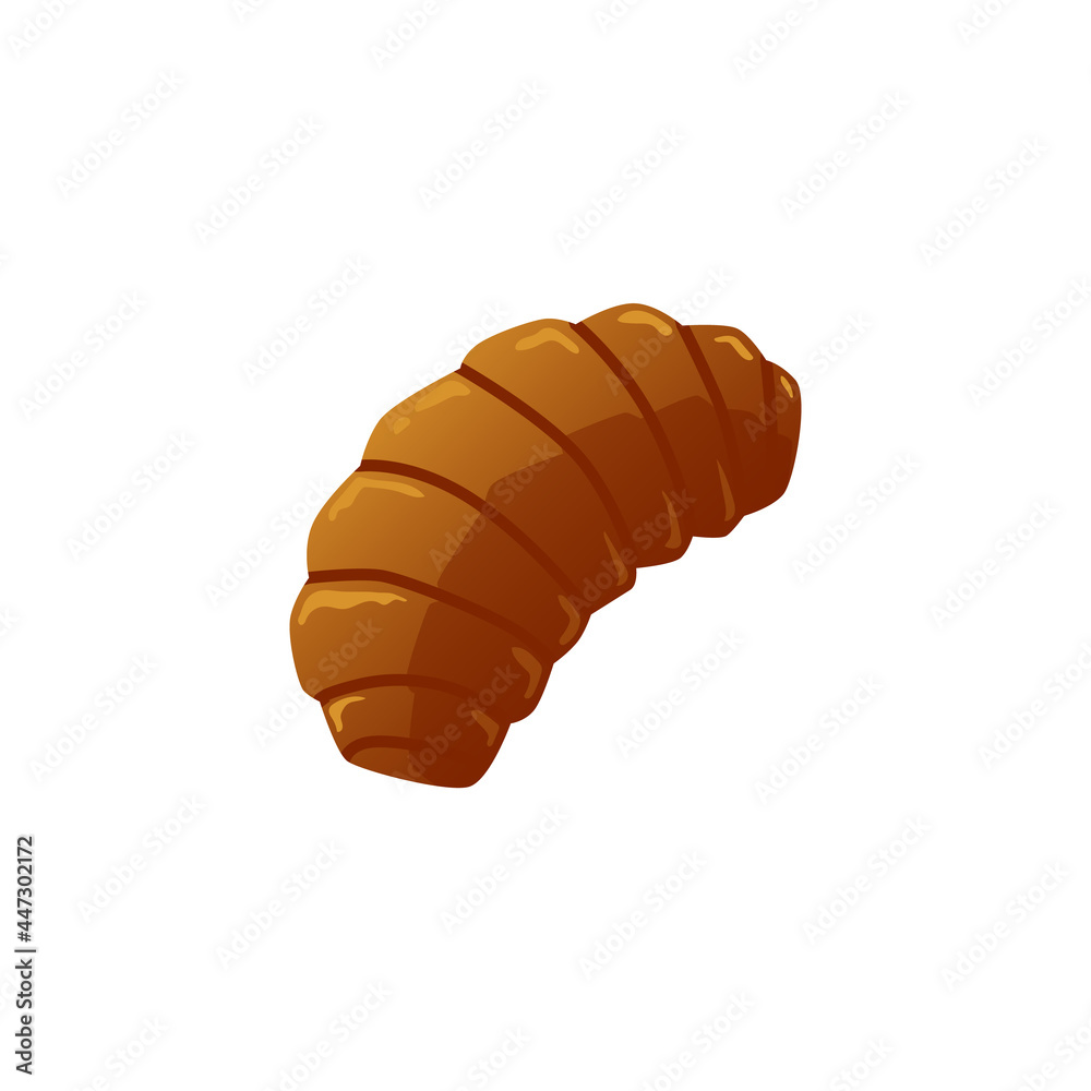 Sweet jelly candy in twisted shape flat cartoon vector illustration isolated. Sweet jelly candy in twisted shape flat cartoon vector illustration isolated.