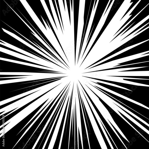 White Explode Flash, Cartoon Explosion, Star Burst