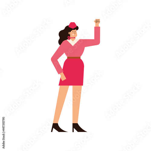 air hostess character