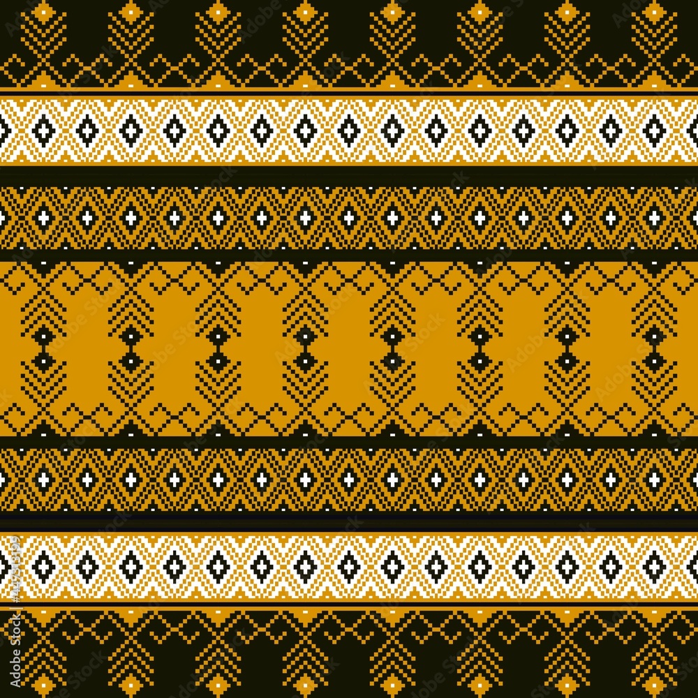 seamless pattern with ethnic geometric design seamless pattern with ethnic geometric design