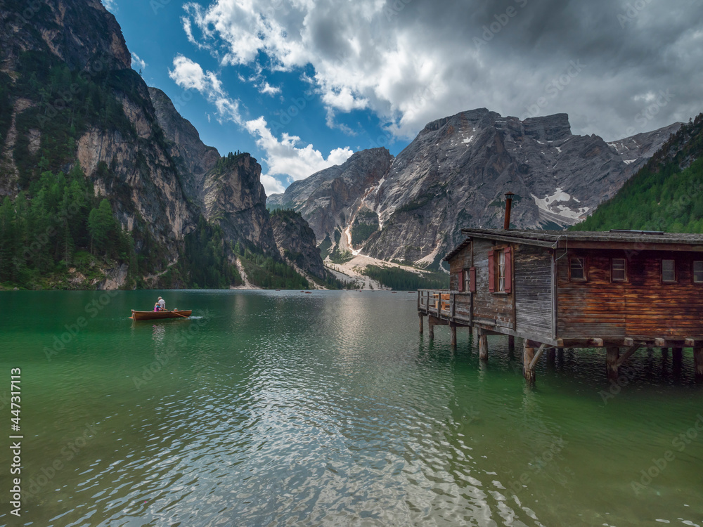 Pragser Wildsee, Lago di Braies, Pragser Wildsee, Lago di Braies,