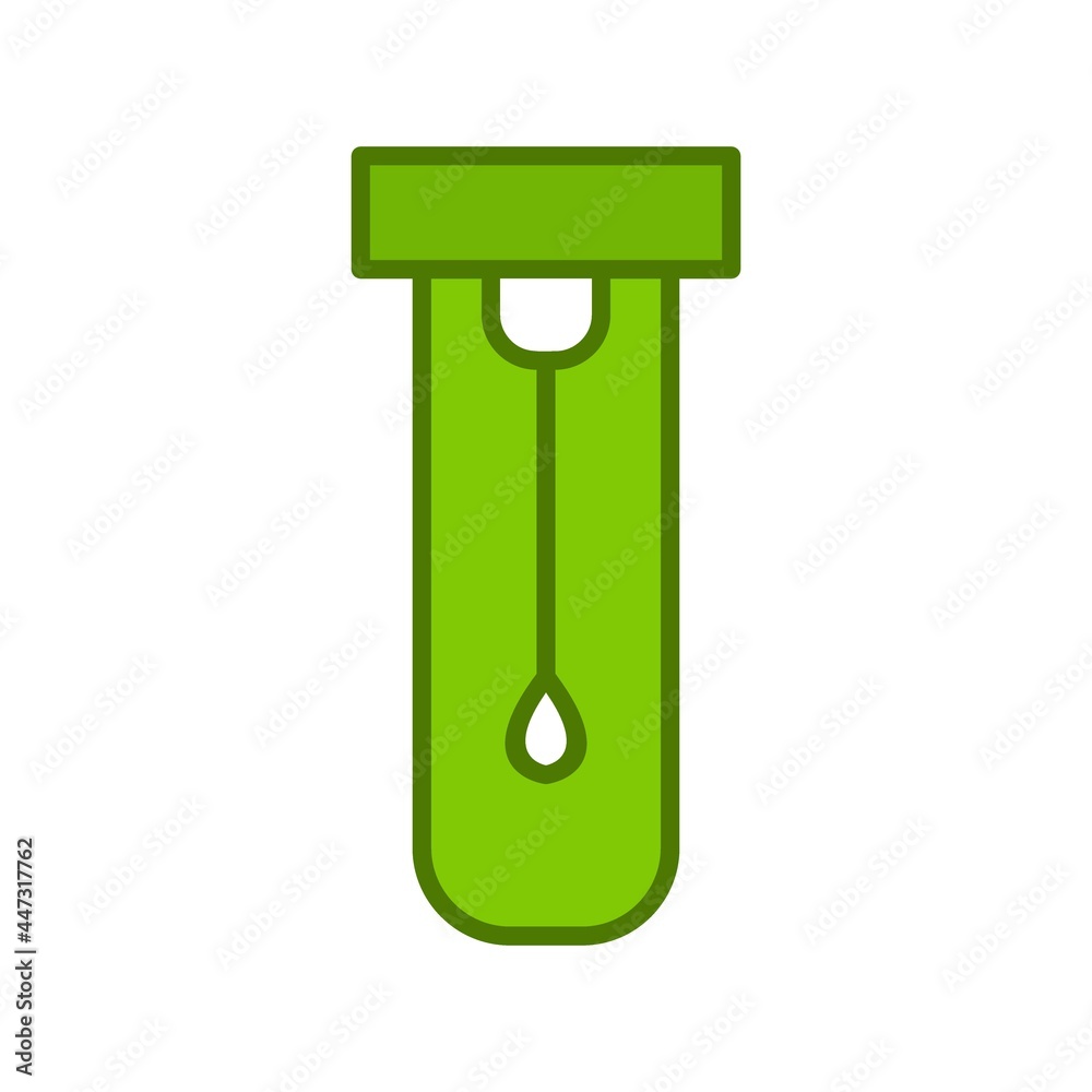 Swab Linear Vector Icon Design Swab Linear Vector Icon Design