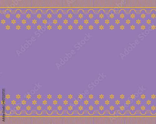 Fabric geometric textile pattern ikat