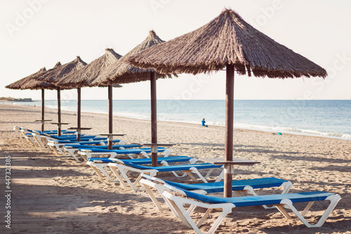 Seaside landscape in spain