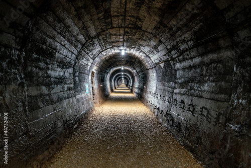 Old European tunnel