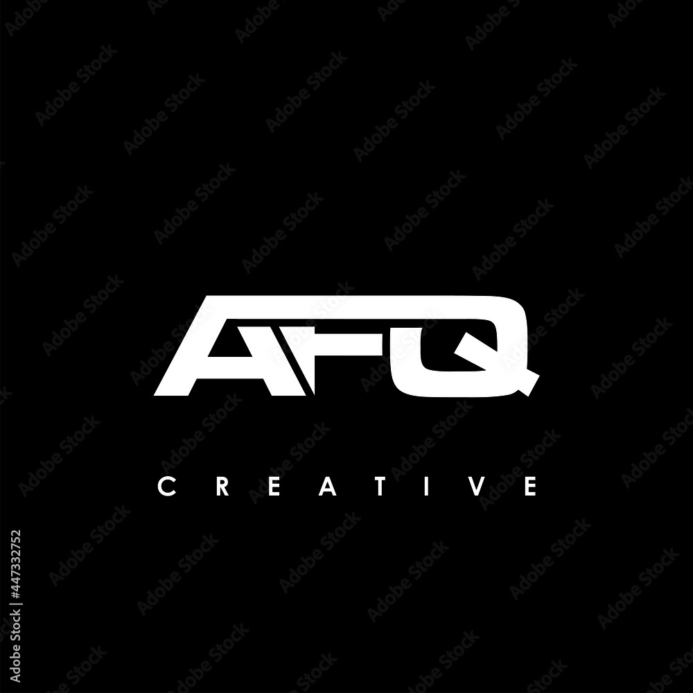 AFQ Letter Initial Logo Design Template Vector Illustration AFQ Letter Initial Logo Design Template Vector Illustration