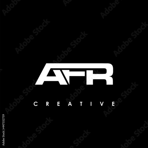 AFR Letter Initial Logo Design Template Vector Illustration photo