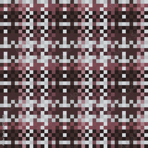Fototapeta Naklejka Na Ścianę i Meble -  Seamless tartan plaid pattern background. Fabric texture. Vector.