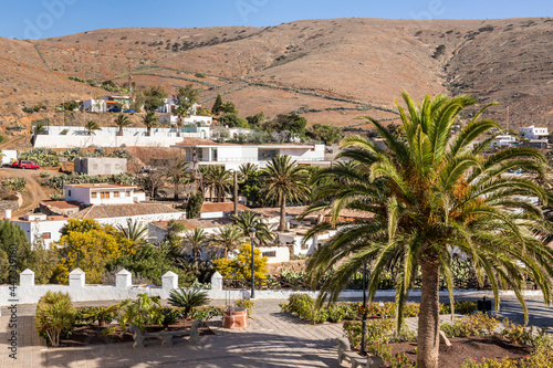 The small town of Betancuria, the ancient capital of the Canary Island of Fuerteventura