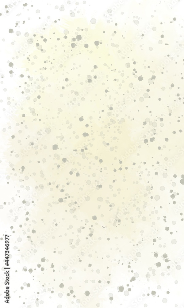 abstract watercolor yellow background with gray drops abstract watercolor yellow background with gray drops