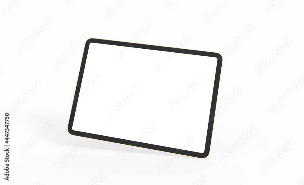 Tablet pc computer with blank screen 3d Tablet pc computer with blank screen 3d