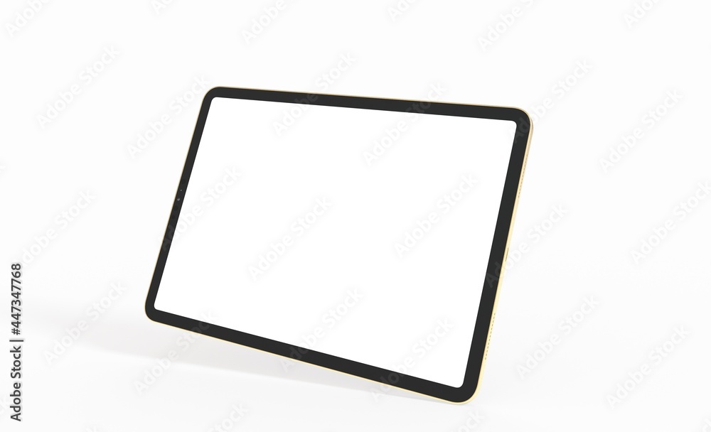 Tablet pc computer with blank screen 3d Tablet pc computer with blank screen 3d