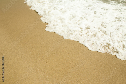 Obraz na plátně Beautiful sea shore in summer