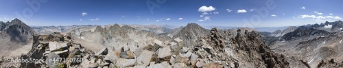 Panorama From The Summit Of Gendarme Peak