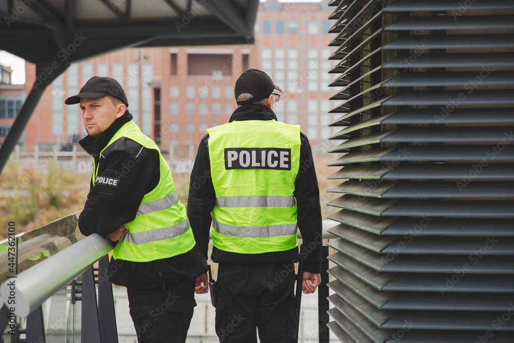 Patrol on the street is a part of police daily work Patrol on the street is a part of police daily work