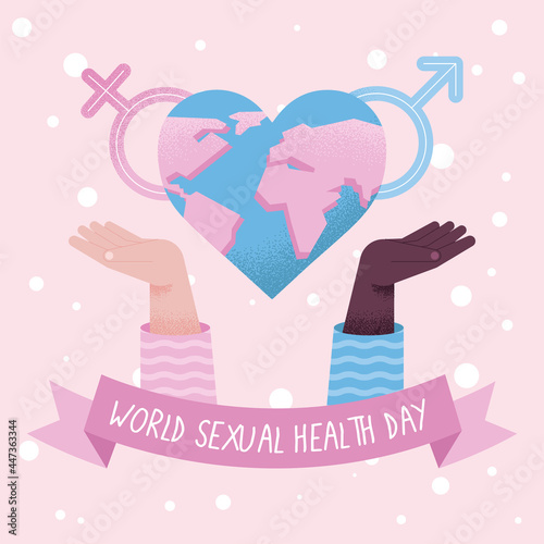 sexual health day postcard
