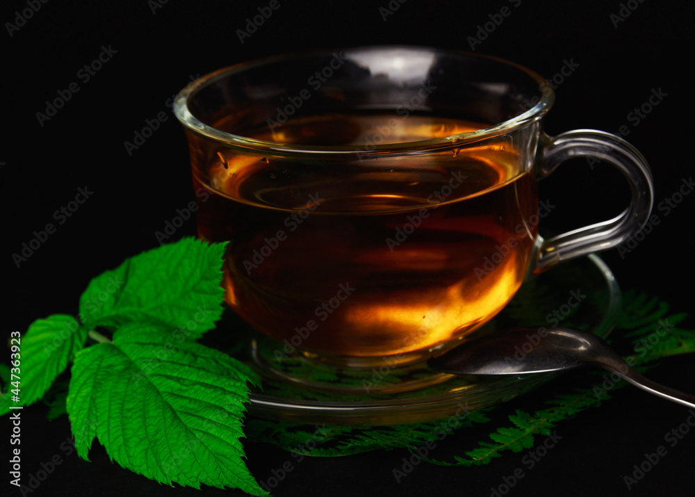 cup of tea with mint cup of tea with mint