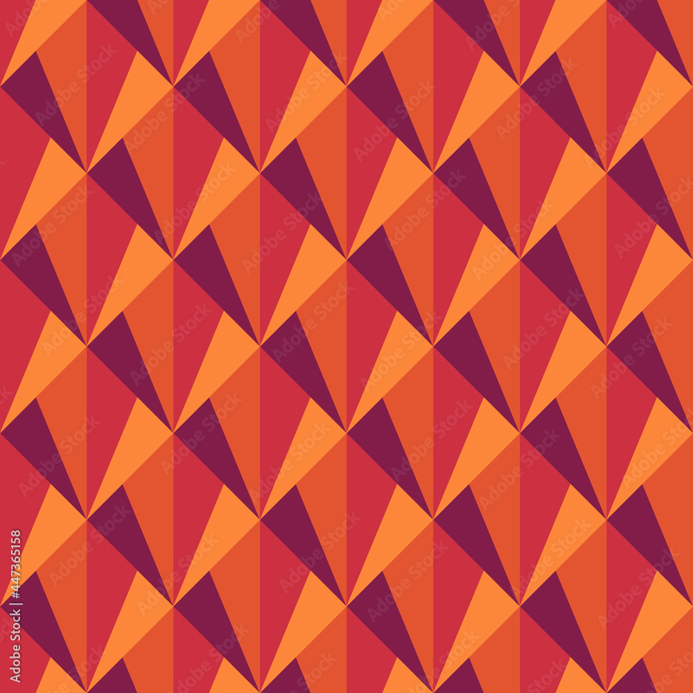 Seamless pattern. Triangles ornament. Tiles backdrop. Triangular shapes wallpaper. Geometric background. Ethic motif. Digital paper. Geometrical web designing. Mosaic textile print. Vector artwork. Seamless pattern. Triangles ornament. Tiles backdrop. Triangular shapes wallpaper. Geometric background. Ethic motif. Digital paper. Geometrical web designing. Mosaic textile print. Vector artwork.