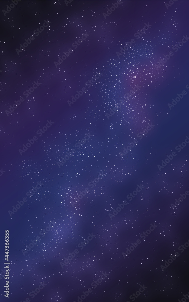 night sky milky way, universe background dark basics