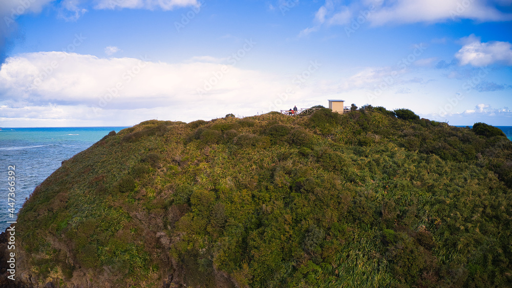 Fototapeta premium Playa 1 y peninsula Bluewhale