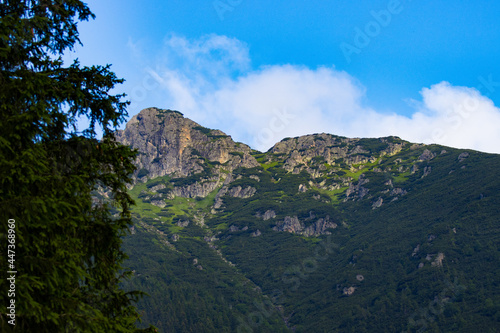 Fototapeta Naklejka Na Ścianę i Meble -  Tatras. Polish mountains in summer, peaks of the Tatras
