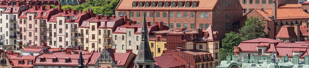 Gothenburg rooftops