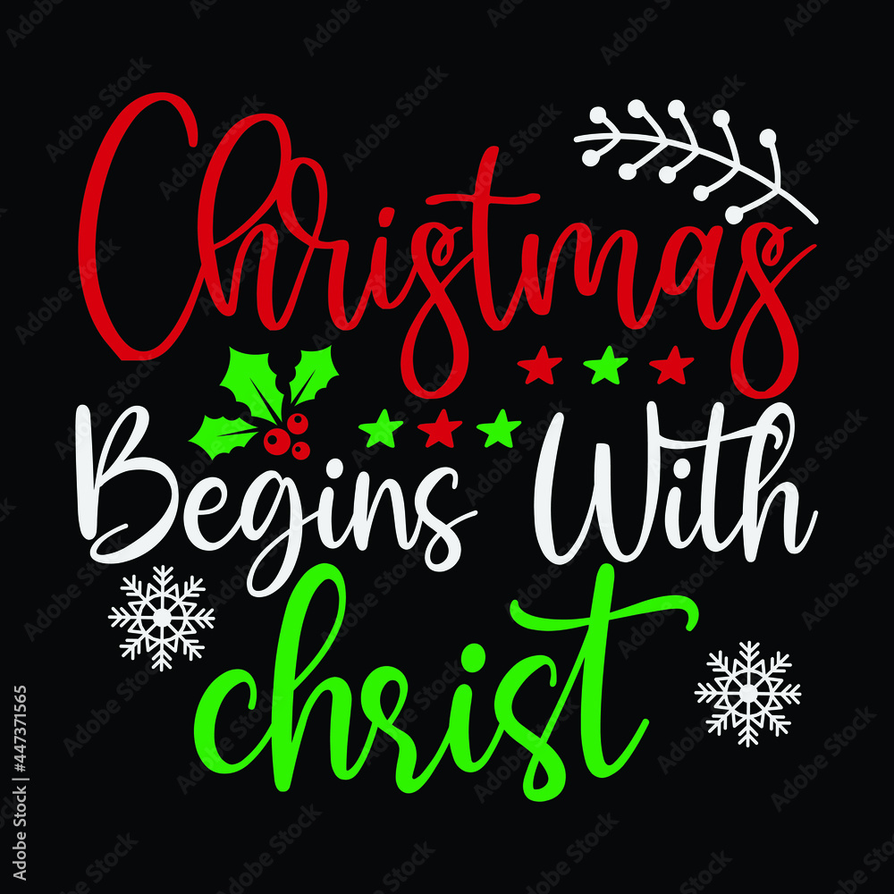  Christmas begins with Christ