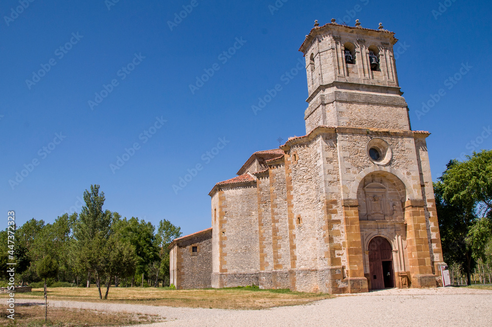Ermita de la Blanca, Cabrejas del Pinar, Soria, Castilla y León. España
