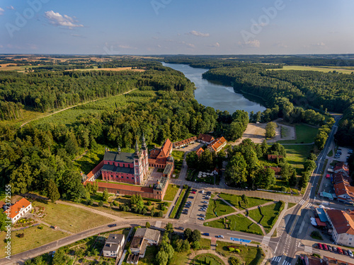 Marian Sanctuary - Świętolipska basilica of the Visitation of the Blessed Virgin Mary - the village of Święta Lipka in Warmia and Mazury in Poland