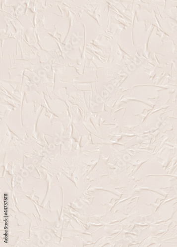 Abstract oil acrylic textured paint. Texture vintage paper background. Beige  blush  white. Craft paper grey box kraft pattern. New clean empty view. Background. Paper. Wallpaper. Wall art. Foliage.