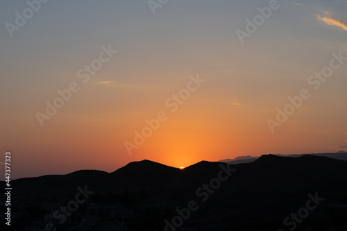 Simi Valley Hills Sunset