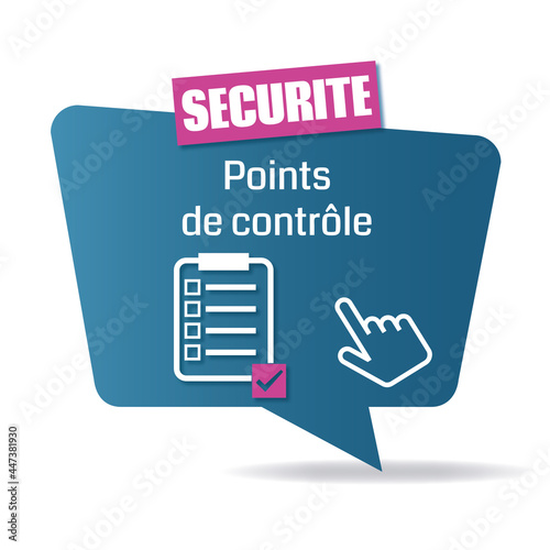 Logo points de contrôle.