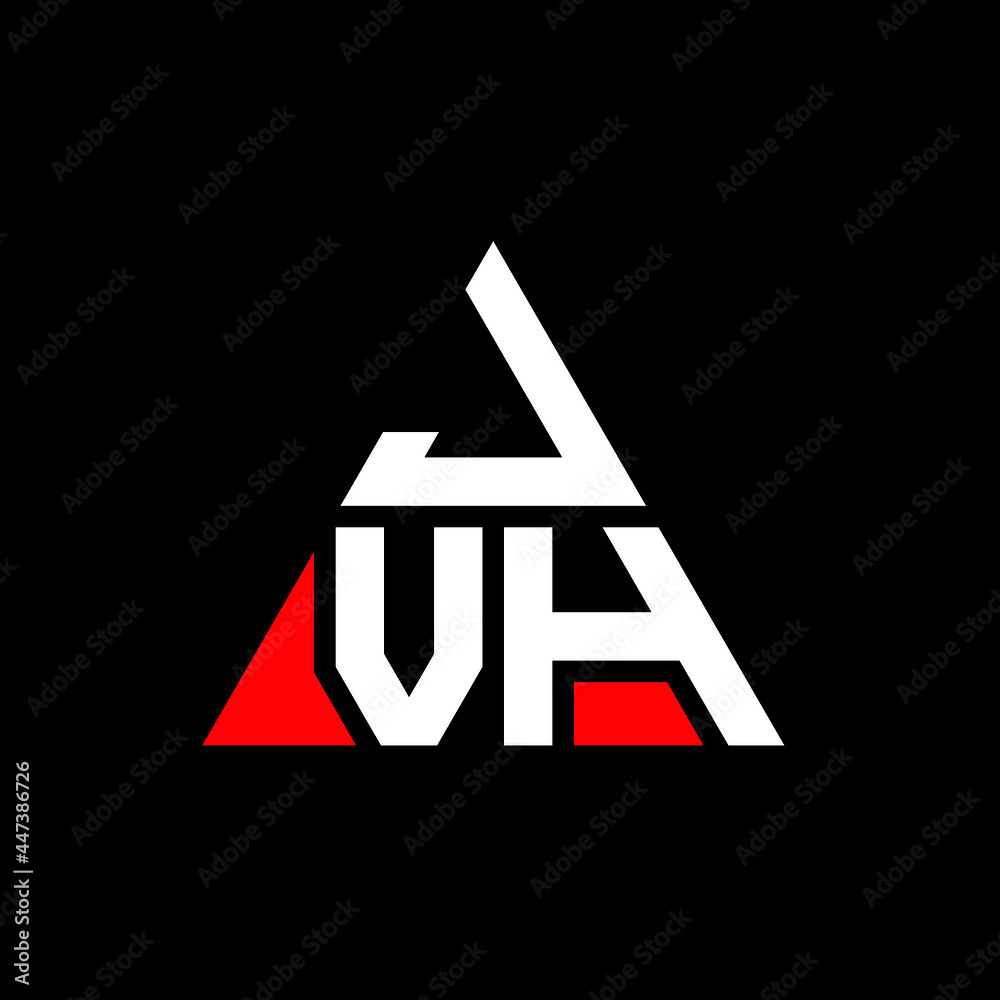 JVH triangle letter logo design with triangle shape. JVH triangle logo design monogram. JVH triangle vector logo template with red color. JVH triangular logo Simple, Elegant, and Luxurious Logo. JVH JVH triangle letter logo design with triangle shape. JVH triangle logo design monogram. JVH triangle vector logo template with red color. JVH triangular logo Simple, Elegant, and Luxurious Logo. JVH