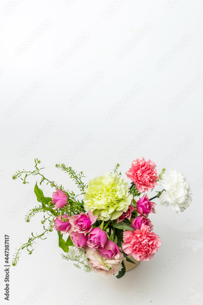 花のフレーム　Flower frame of spring